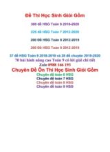 Chuyên đề ôn thi học sinh giỏi Toán 7 Tỉ lệ thức